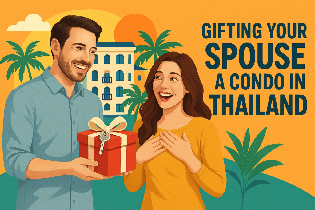 Gifiting you spouse a condo in Thailand